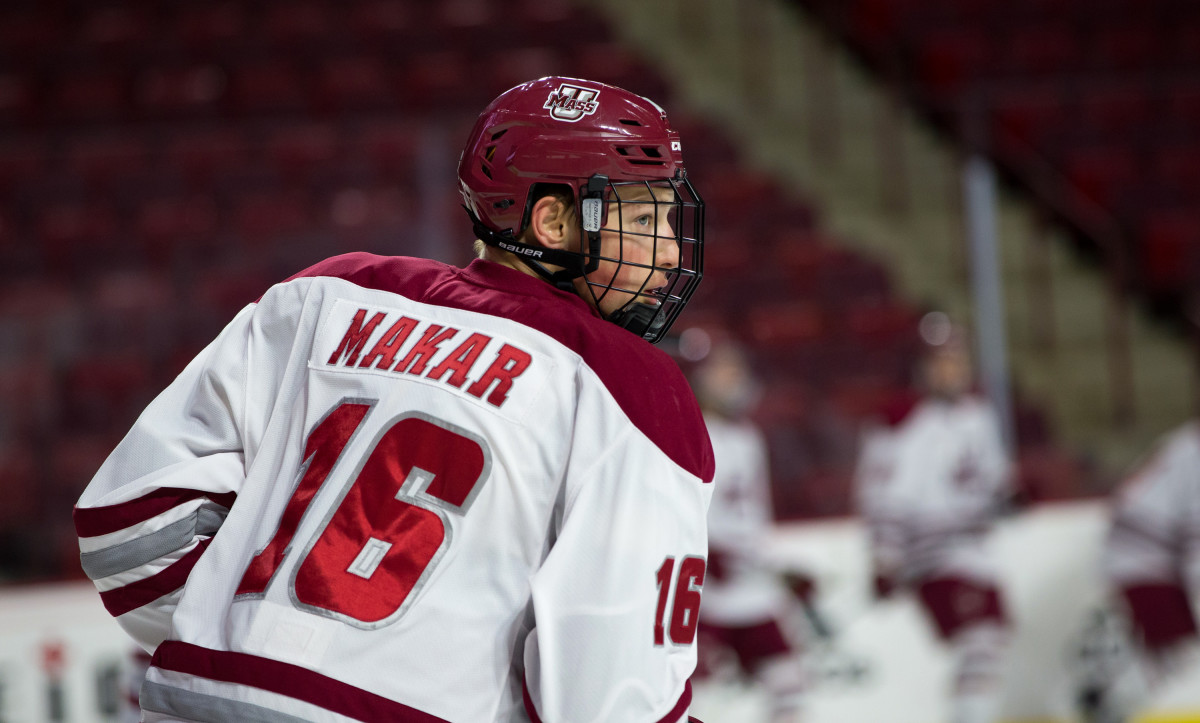 Makar found the transition to the pros smooth—unlike college, teams couldn’t be so fully focused on him.